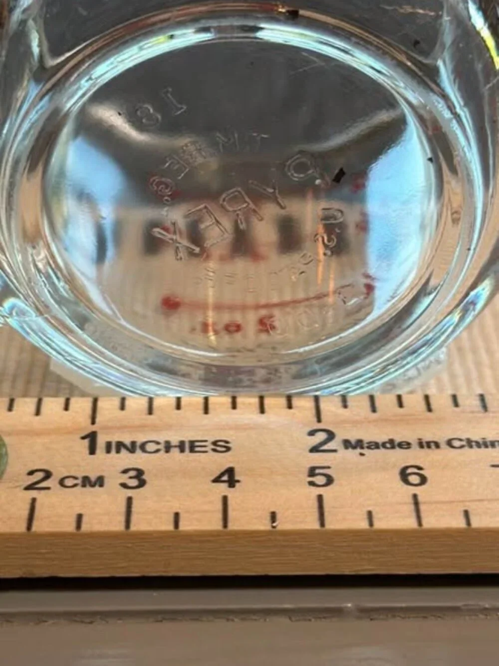 Vintage PYREX 1 Cup Glass Measuring Cup